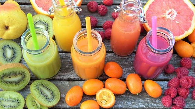 fruits et smoothies